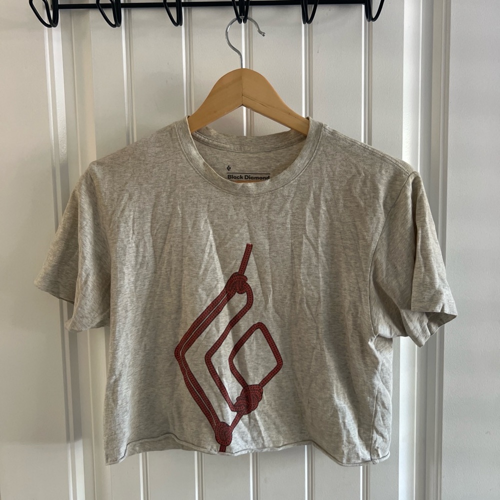 Black Diamond Crop Top